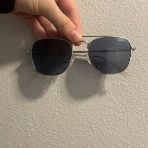 Quay designer sunglasses blue lenses